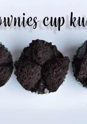 Foto resep Brownies cup kukus simple