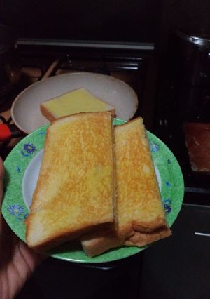 Foto resep Roti Tawar panggang Teflon