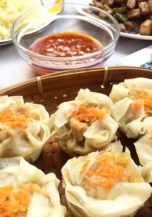 Foto resep Siomay Ayam & Saus Asam Pedas