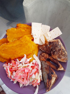 Una foto de Pescado frito