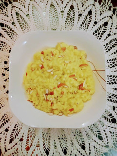 A picture of Anday Ka halwa.