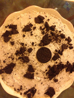 Una foto de Cheesecake de oreo
