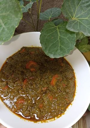 A picture of Gajar palak.