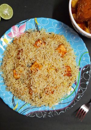ঠাকুর বাড়ির স্টাইল ছানার পোলাও (Thakurbarir style chanar polao recipe in Bengali) রেসিপির প্রধান ছবি