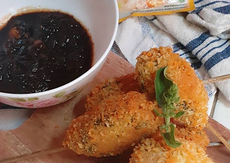 Pom pom tempe sayur bayam