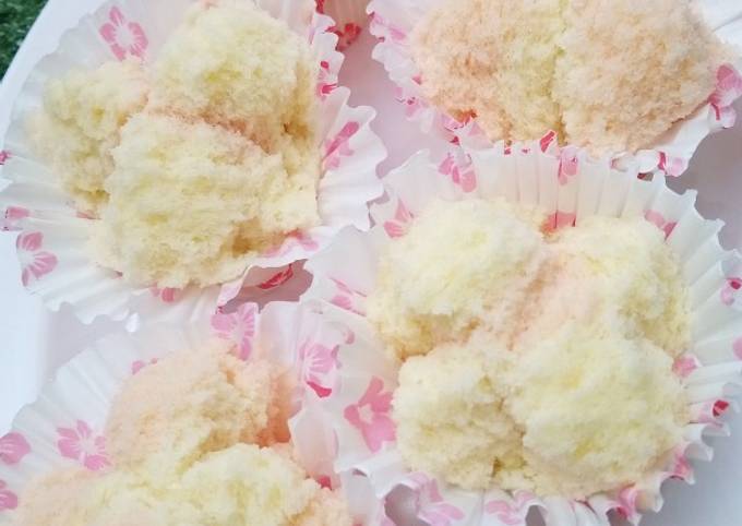 Cara Buat Bolu kukus no sp no air soda mekar ngakak Enak Terbaru