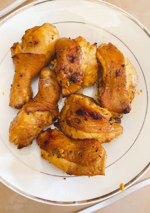รูปของ ไก่ย่างสูตรเมญ่า