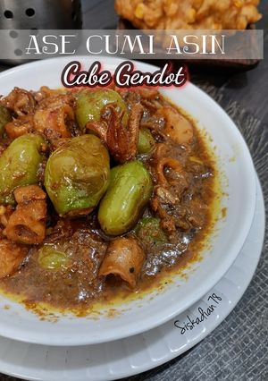 Foto resep Ase Cumi Asin Cabe Gendot