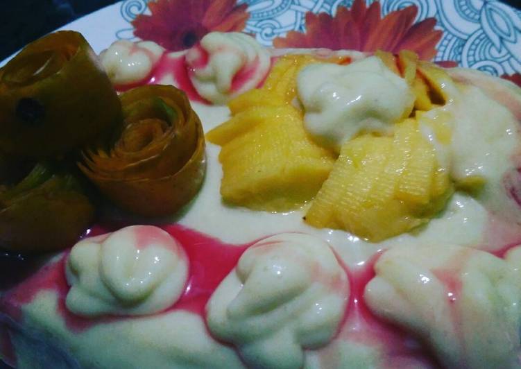 Recipe of Speedy Mango sweet delight