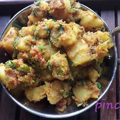 A picture of Masala potato.