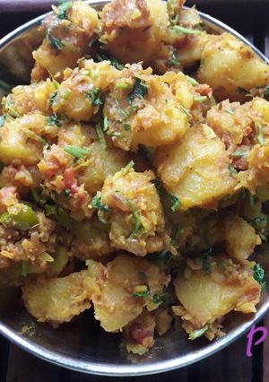 A picture of Masala potato.