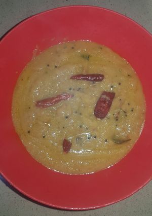 A picture of Mango ginger curry.