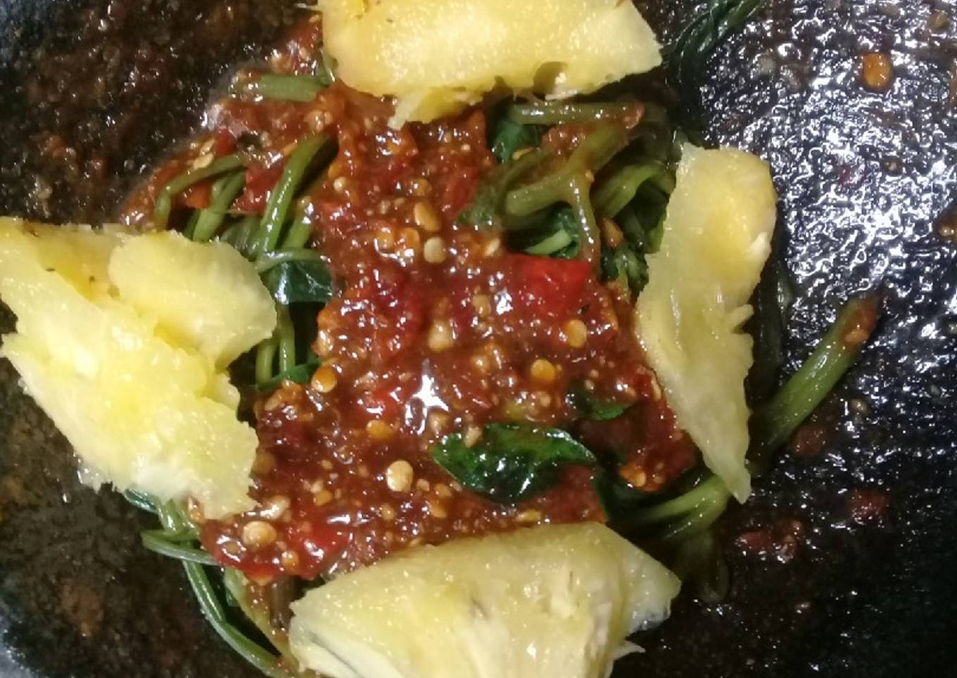 Rujak Kangkung ala mam dessy