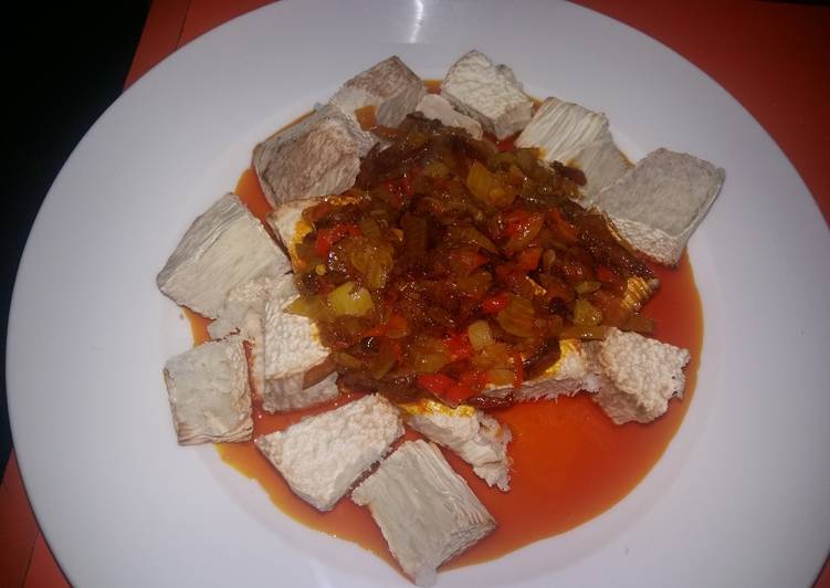 Easiest Way to Make Favorite Roast Yam and Oil
