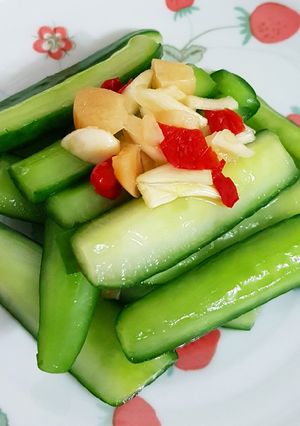 醃漬小黃瓜 的食譜成品照片