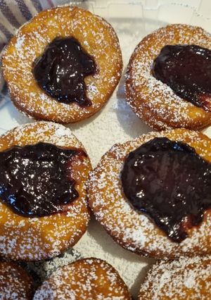 Fánk házi lekvárral recept fotója