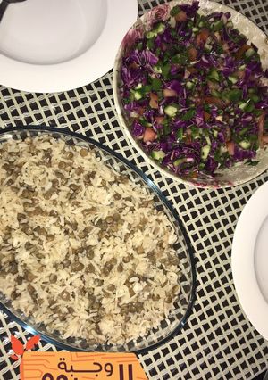 صورة لوصفة المجدرة 😍