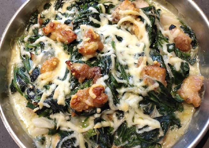 Baked Spinach