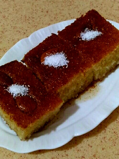 عکسی از دستور کیک شربتی شیرازی