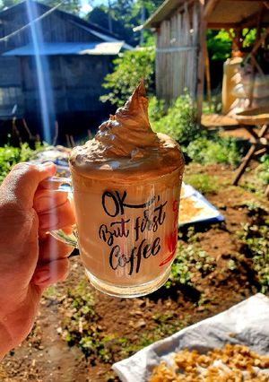 Foto resep Dalgona coffe anti gagal
