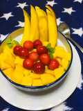 Ensalada de Mango y Cerezas!