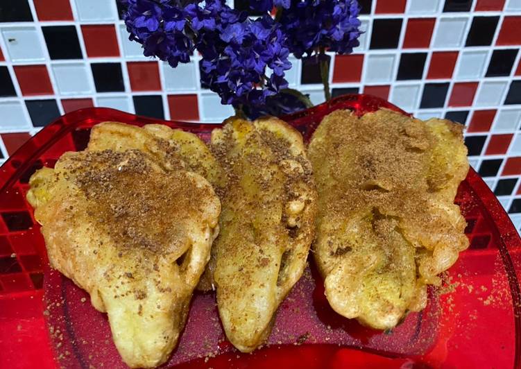 Resep Terbaik Pisang kipas gula semut Ala Rumahan