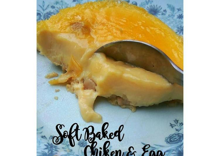 Resep Soft Baked Chicken &amp; Egg Keto #keto_cp_resepayam, Bisa Manjain Lidah