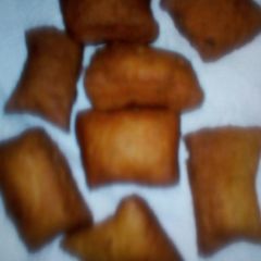 A picture of Crunchy maandazi#ramadhancontest.
