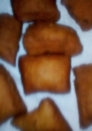 A picture of Crunchy maandazi#ramadhancontest.