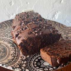 Una foto de Budín de chocolate integral 🍫