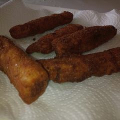 A picture of Fish fingers.
