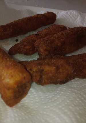 A picture of Fish fingers.