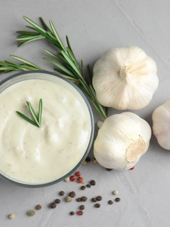 Una foto de Salsa de ajo
