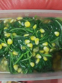 Foto resep Sayur Bening Bayam Jagung
