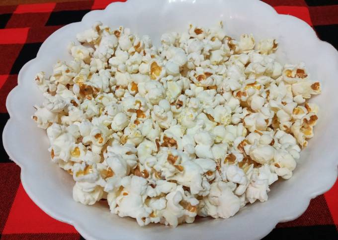 Homemade pop corns