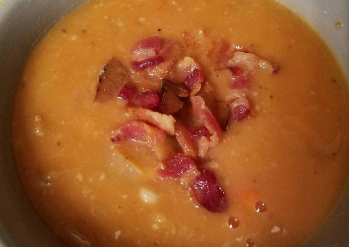 Simple Way to Prepare Quick Bean and Bacon Soup