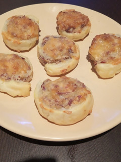Sonkás tekercsek recept fotója