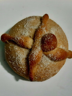 Una foto de Pan de muerto
