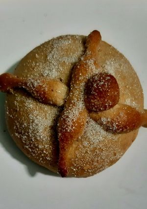 Una foto de Pan de muerto