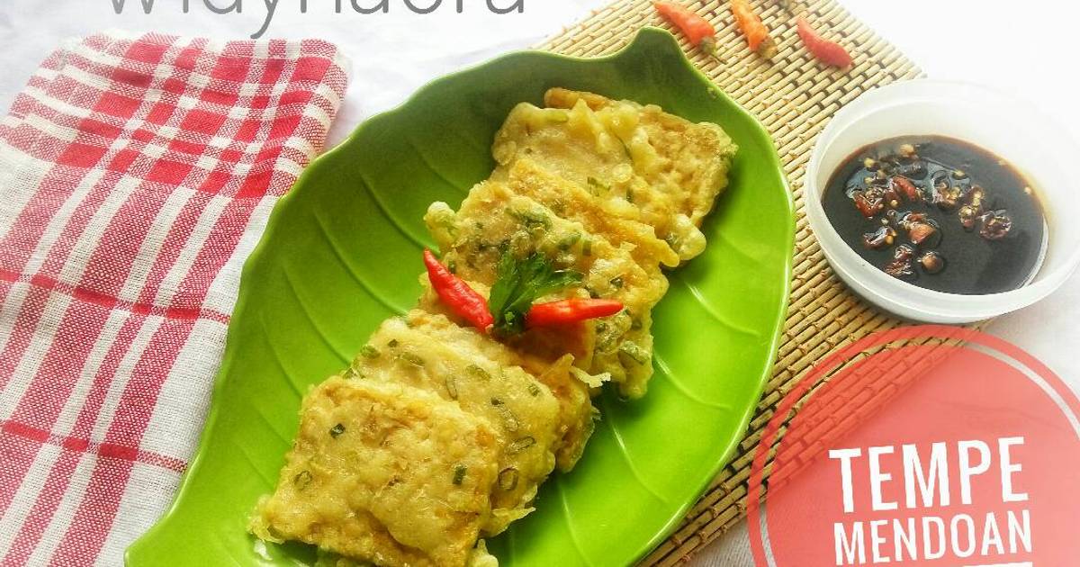  Resep  Tempe mendoan ala Banyumas Purwokerto  oleh Widynaura 