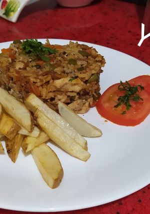 Una foto de Arroz especial