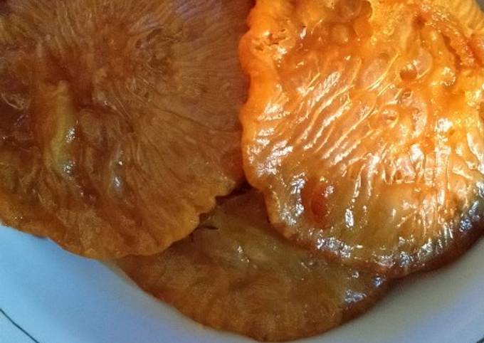 Recipe: Appetizing Kue cucur gula merah campur kayu manis