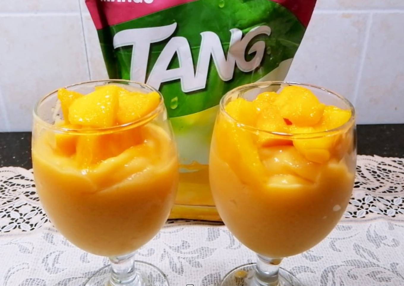 Fresh Mango Slush Recipe