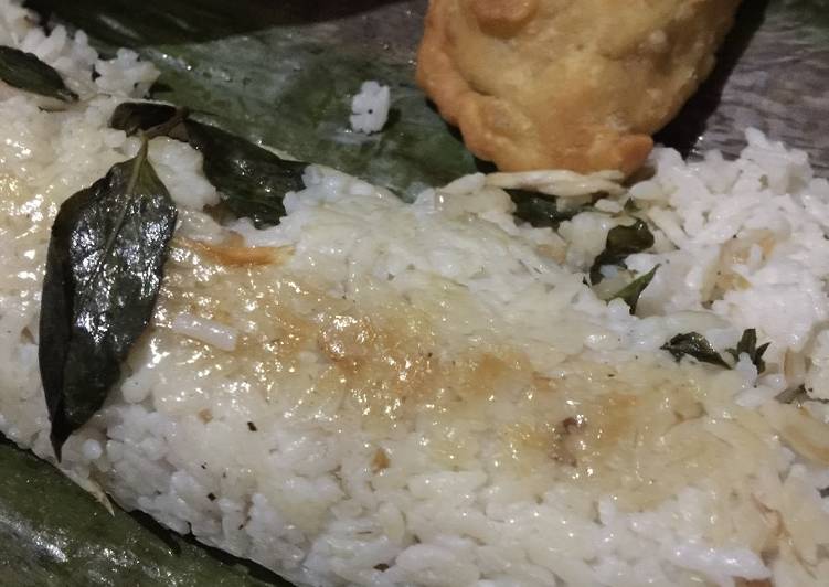 Resep Nasi Bakar teri nasi yang Enak Banget