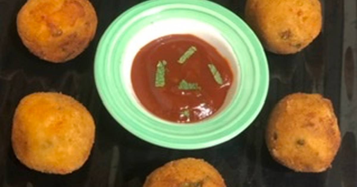 Bread potato cheese balls Recipe by Nandinee Parag Jambhulkar Cookpad