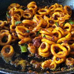 A picture of Spicy Squid Masala Fry.