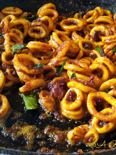 A picture of Spicy Squid Masala Fry.