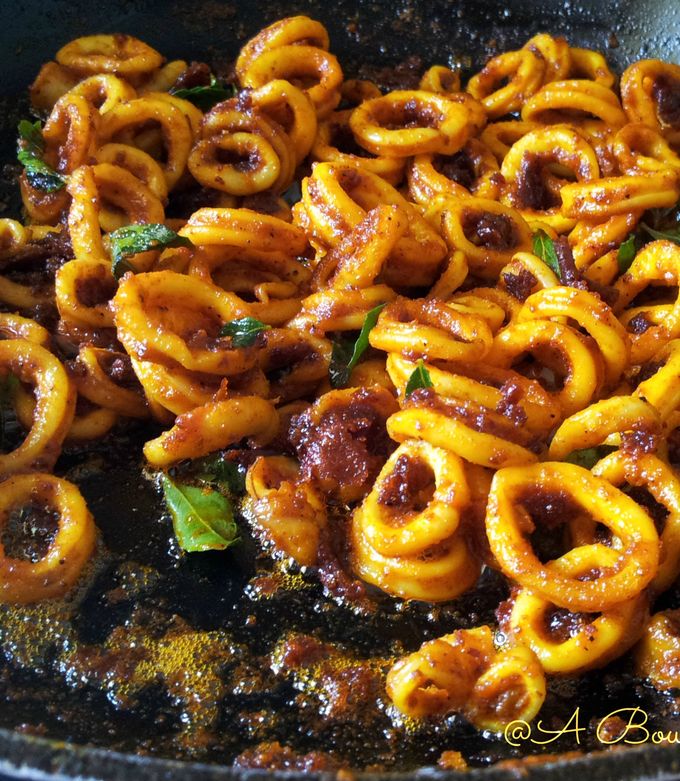 Squid Dishes Indian