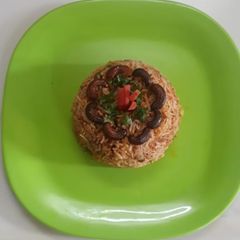 A picture of Carrot pulav.