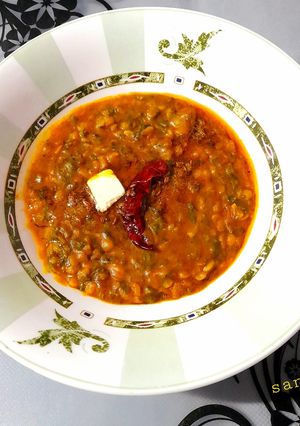 A picture of Dal Palak.